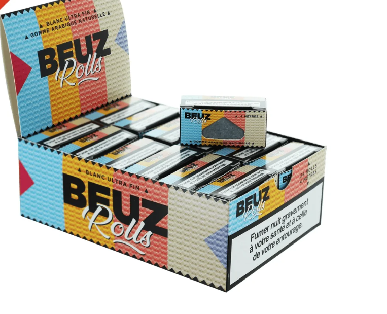 Rouleaux de feuille Slim BLANC Ultra Fin BEUZ