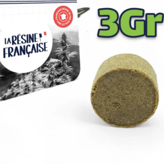 Résine Française CBD Amnesia : 30% de CBN, 12% de CBD, 15% de 10-OH-HHC et 6% de CBG